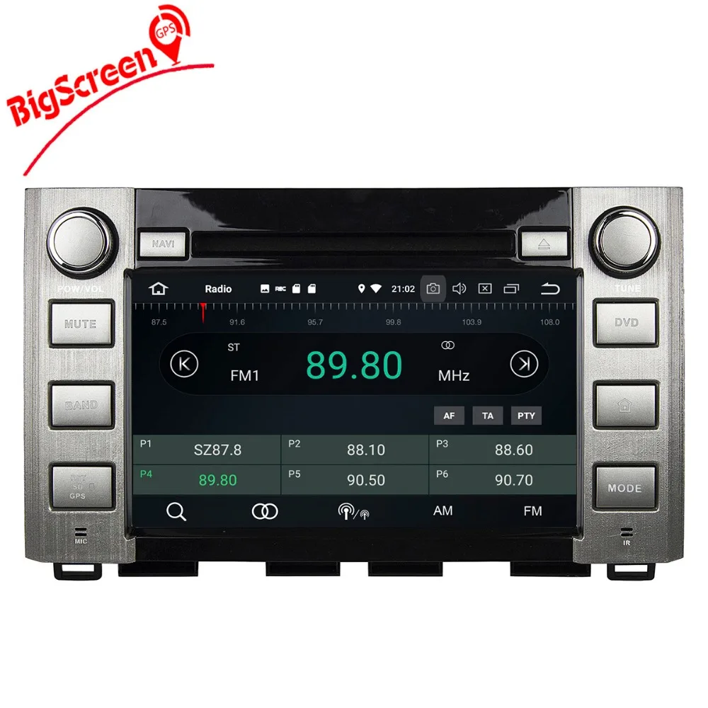 Sale 2 Din Android 8.0 RAM 4GB+32GB 8 Core Car Radio GPS Navi For Toyota Sequoia Tundra 2014-2016 1