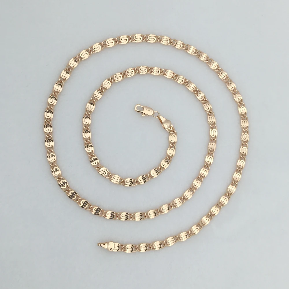 peoples rose gold necklace