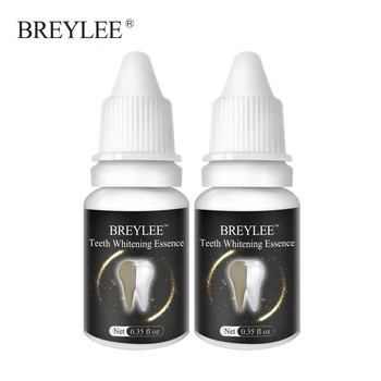 

BREYLEE Teeth Whitening Essence Oral Hygiene Cleaning Serum White Gel Teeth Care Tooth Bleaching Dental Tools Perfect Smile 2PCS