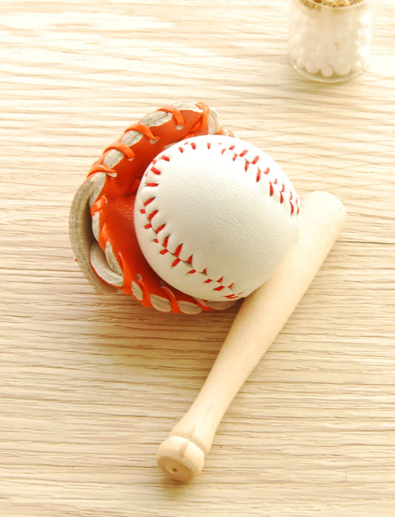 C009 الأطفال طفل هدية لعبة 1:6 دمية مصغرة الأثاث مصغرة rement الريشة البولينج الكرة مجموعة