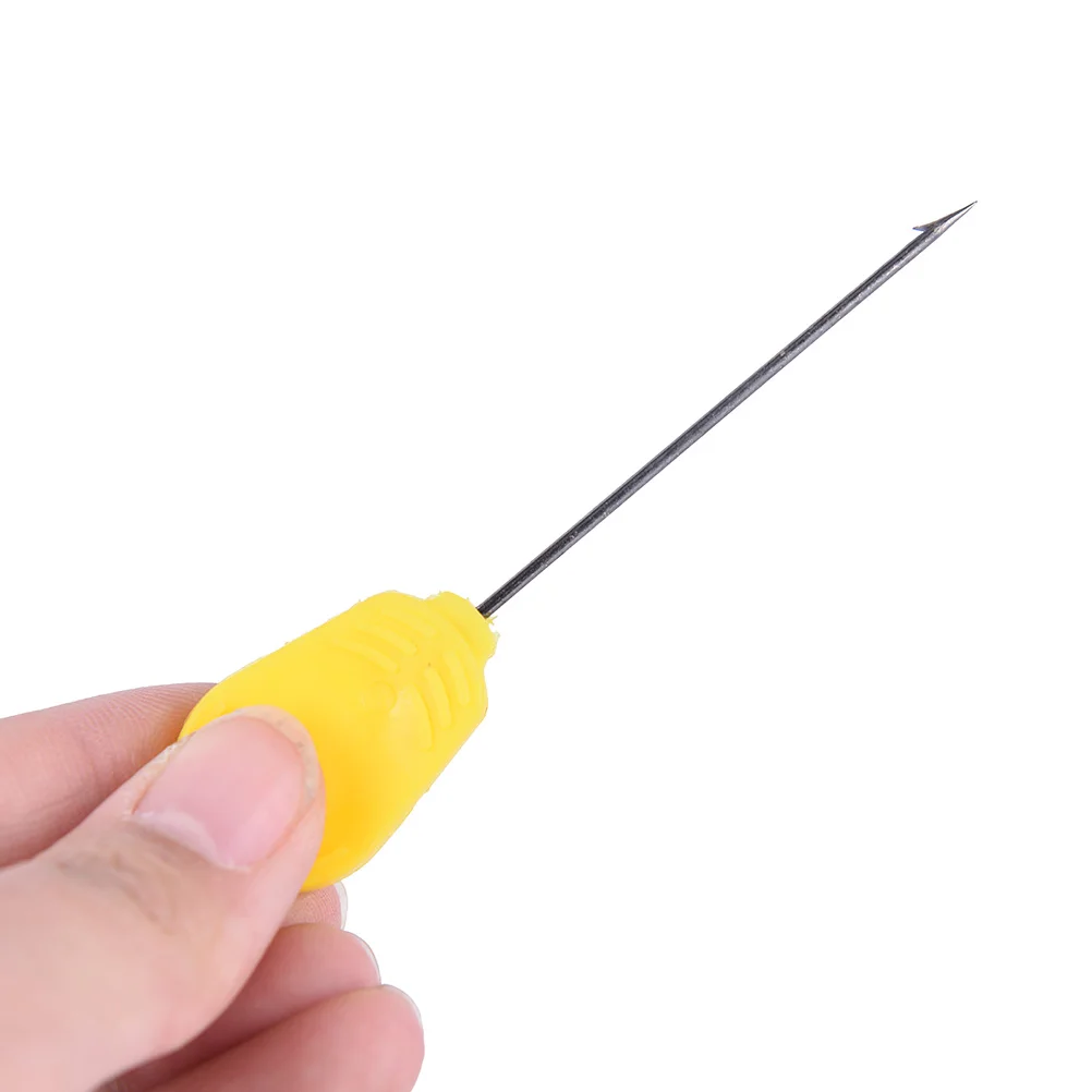 5pcs fishing baiting needles splicing knot puller scissors boilies pop up corn tiger nut chod hair rigs making tools | Спорт и