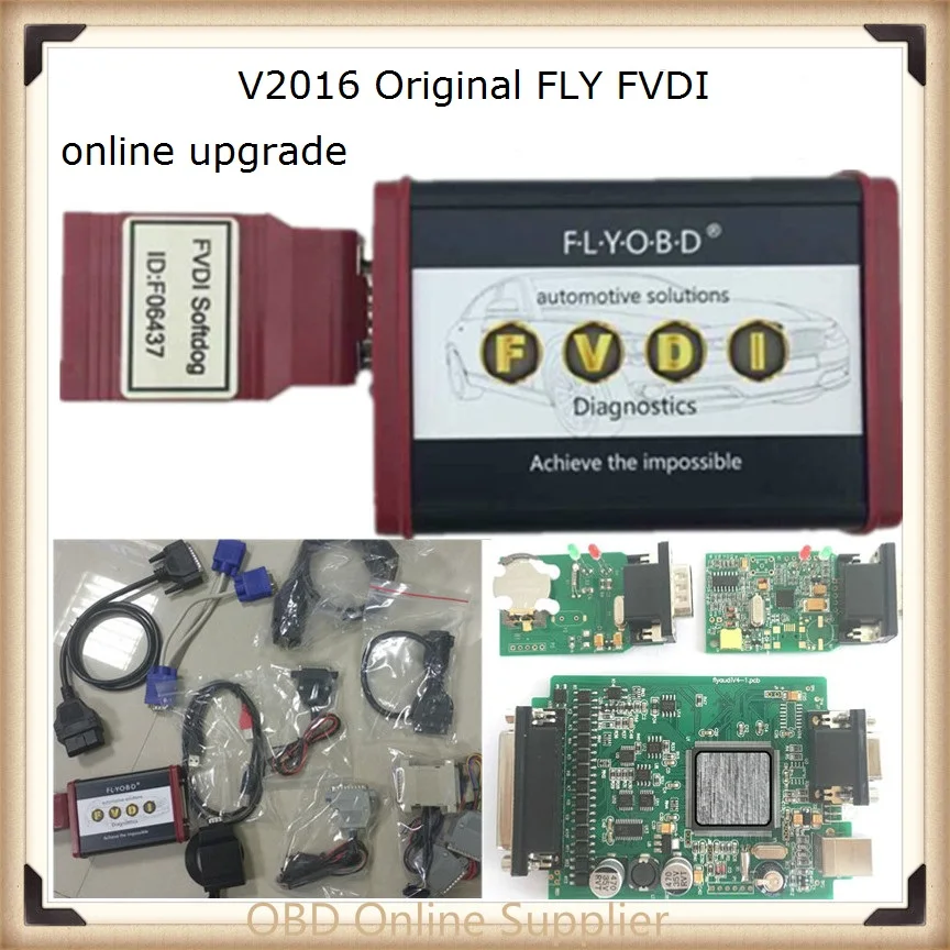 

100%Original FLY FVDI V2016 Full Version Free online updates (Including 18 Software) ABRITES Full FVDI Commander Diagnostic Tool