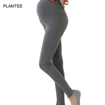 2017 Spring Maternity Clothes Pants Care Belly Leggings for Pregnant Plus Size Solid Hamile Giyim Thin Trousers Gestante 6 Color