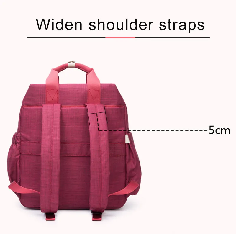 Diaper Bag Waterproof Mummy Backpack Large Capacity Maternity Travel Baby Nappy Bags Nursing Changing Bag Wet Bag (6)