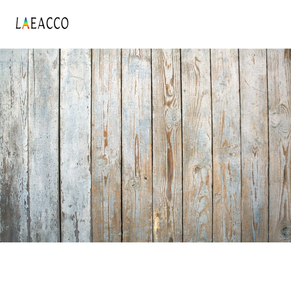 

Laeacco Wooden Board Photography Backgrounds Customized Baby Food Toy Professional Photographic Backdrops For Photo Studio Vedio
