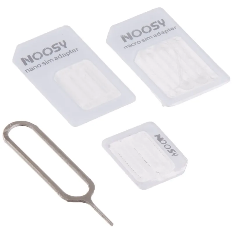 Micro Nano Sim Card Adapter Connector Kit For Iphone 6 7 Plus 5s