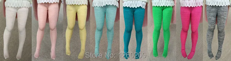 

5 PCS/Lot New Doll Pants,Doll Leggings,Hand-made Leggings(only suitable for blyth,AZONE,1/6 Doll) LG-004