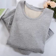 Мужской комплект термобелья из шелка, Теплый Бархатный мужской серый и черный топ с длинным рукавом и штаны, комплект из двух предметов, комплекты из шелка 2xl