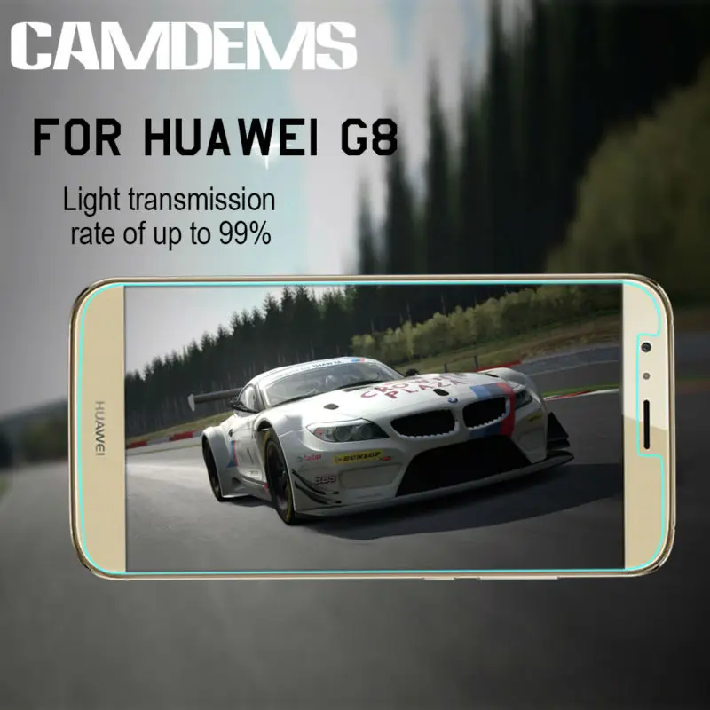 CAMDEMS 10 шт. Закаленное стекло Экран Протектор Для Huawei P8lite P9 P9lite G7 G8 G620S Mate7 Mate8