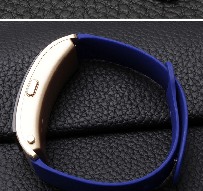 Водонепроницаемый силиконовые браслеты для часов 15 мм 16 мм коричневый резиновый ремешок замена smart watch браслет для HUAWEI B2/B3