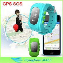 Mini GPS Watch Kids GPS Tracker SOS Emergency Anti Lost Smart Mobile Phone App Bracelet Wristband MTK6261 GSM GPS tracker watch