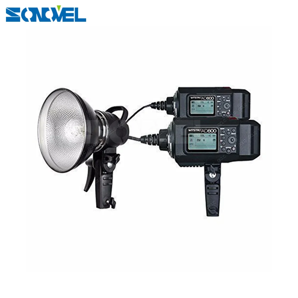 Godox ad-h1200 Портативный головка вспышки с 1200 Вт bare шарик вспышки трубки (Godox крепление)