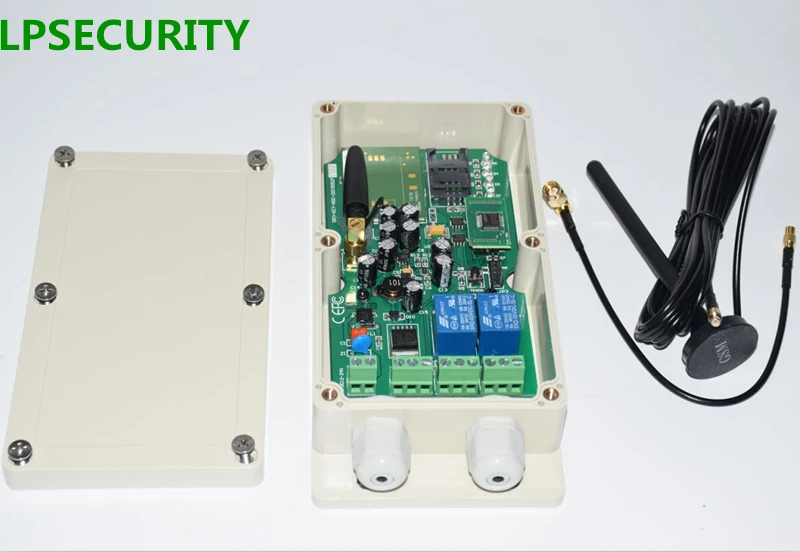 

LPCURITY Outdoor two relays GSM Key module remote control switch for Automatic door opener (Model: GSM-KEY-GPRS)
