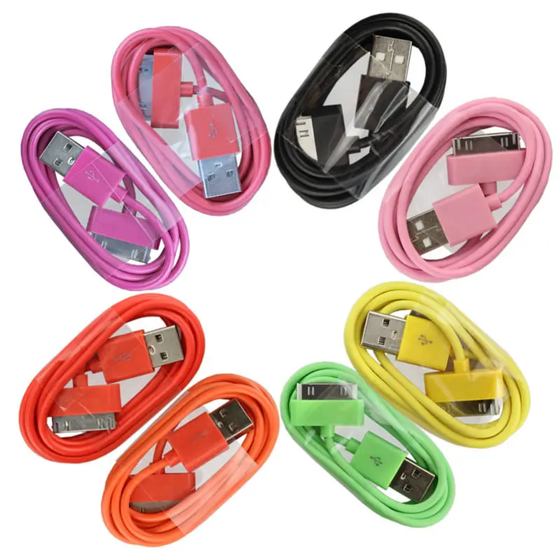 (No white) 200pcs/lot 1M 3FT Colorful 30pin 6pin cable Accessory