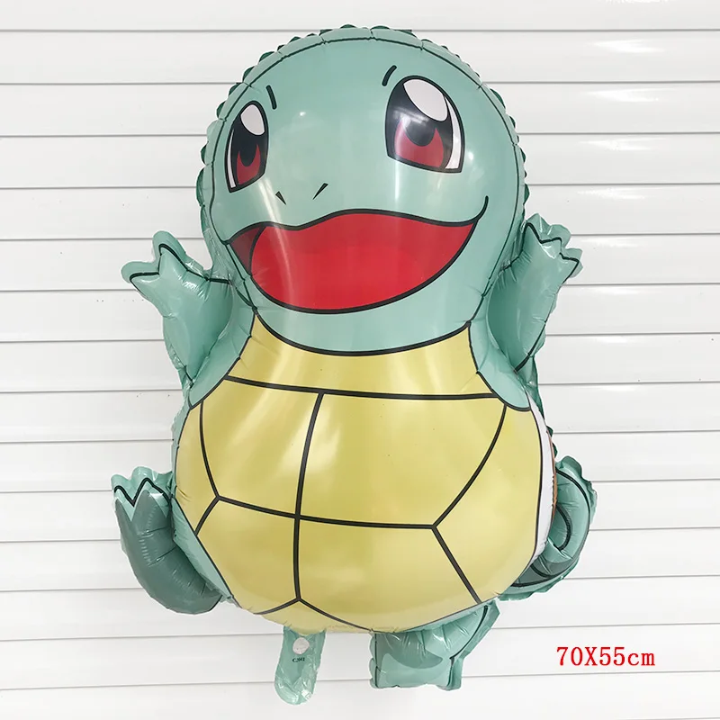 1 шт. 70X55 см Pokemon Jenny черепаха foill воздушный шар надувные шары Гелиевый шар детский Декор для вечеринки в честь Дня рождения поставки для детей
