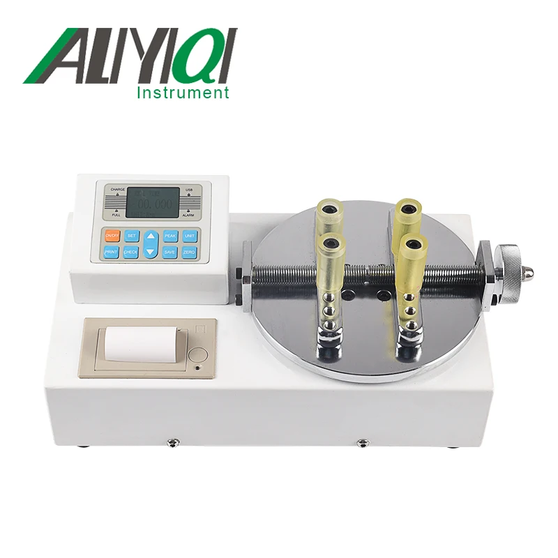 

Test tubes screw caps digital bottle cap torque meter (ANL-P10) with printer