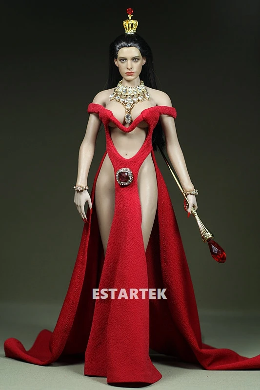Estartek под заказ WJ017 1/6 Сексуальная Красная Королева Набор для 12 дюймов Phicen Jodoll Verycool Фигурка DIY