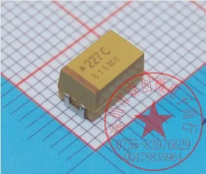 SMD тантал конденсатор/220 мкФ ± 16 В TAJE227K016RNJ электронные компоненты импортируются из 10%