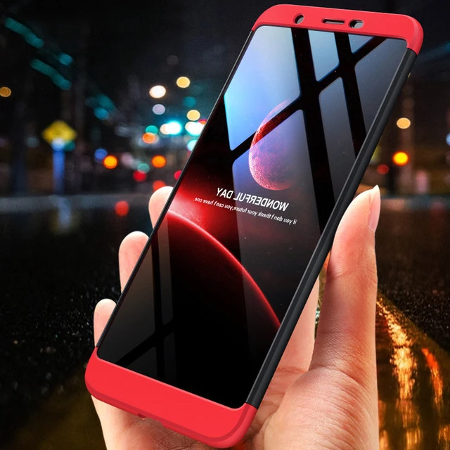 

360 Full Protection Case For Nokia 7 Plus Slim Hard PC Plastic Armor Back Cover For Nokia 7 Plus Case Cover Phone Cases
