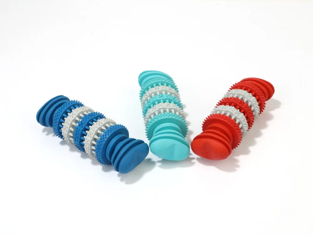 Dog Toy Interactive Rubber Resistance To Bite Dog Toy Tooth Cleaning Chew Training Toys Pet Dog Cat Puppy Elasticity Teeth Stick (3)