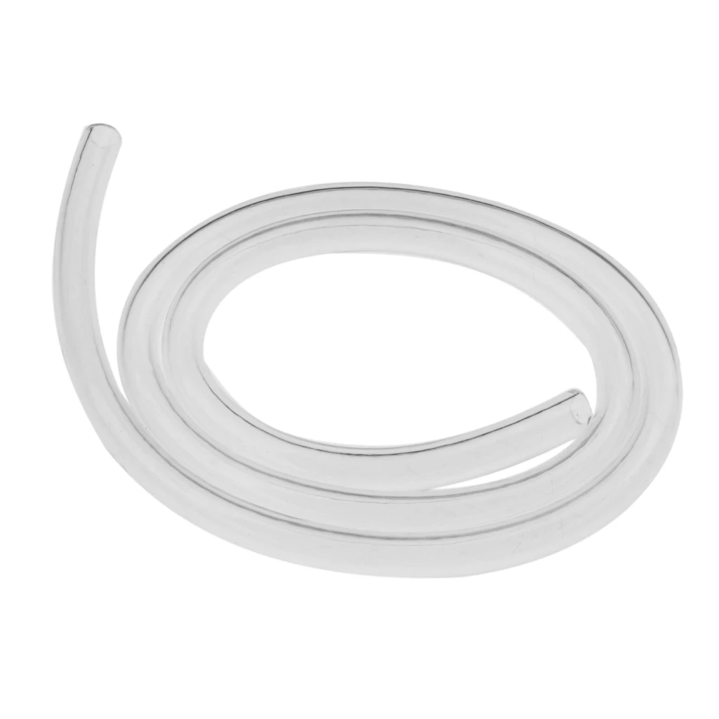 8x12mm 1M / 3.3FT PETG  Transparent Clear Soft PVC Water Cooling Pipe Tube Water Cooler for Computer PC Water Cooling System