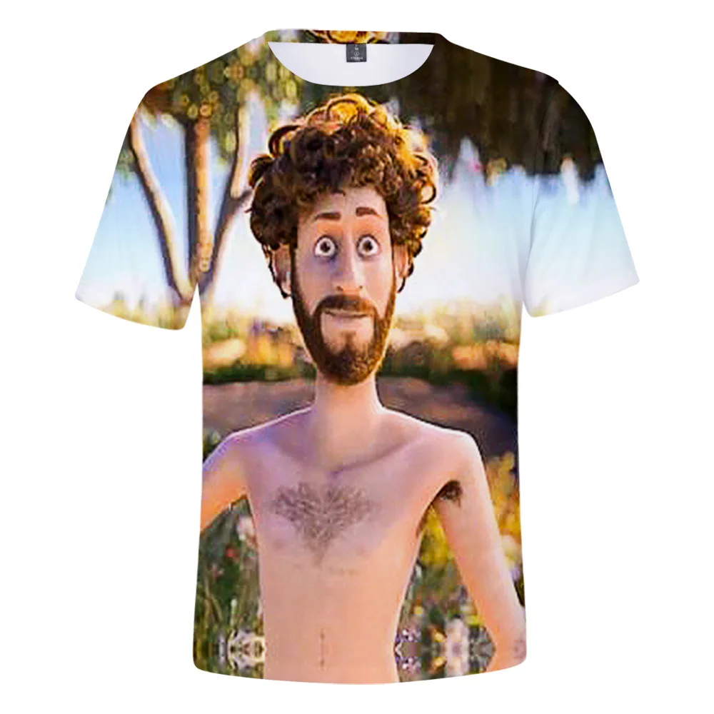 Футболка с изображением олома повседневные мужские футболки с 3D принтом «Lil Dicky Earth» для детей от 4 до 12 лет футболка унисекс Детские топы для мальчиков-подростков