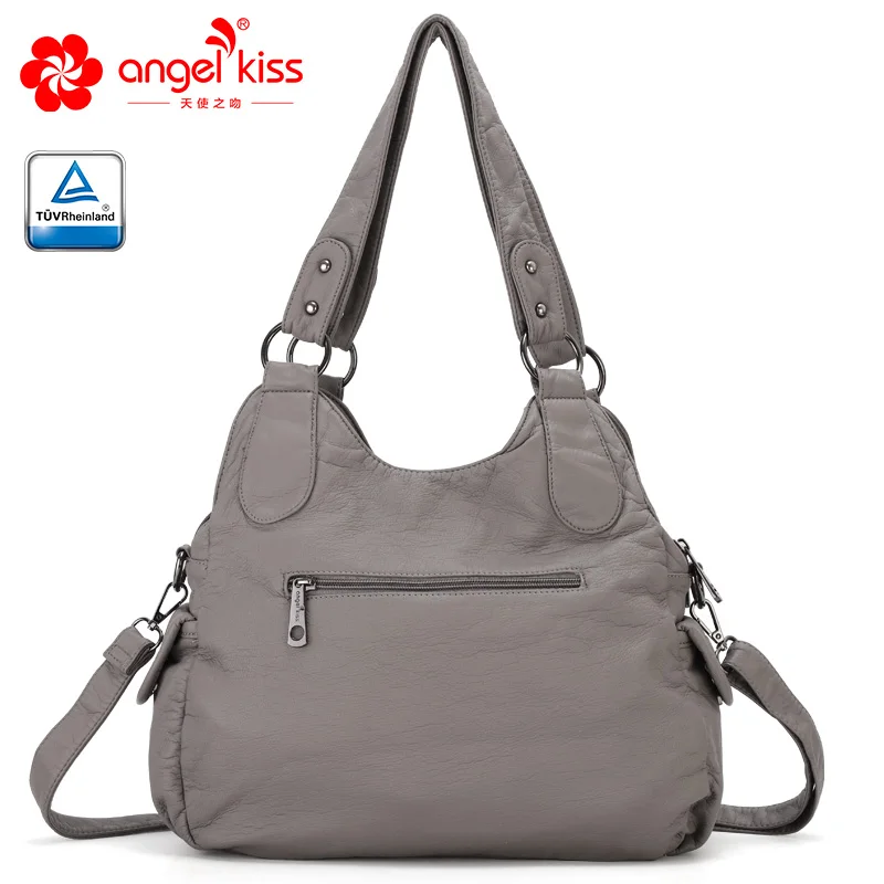 Женские сумки с карманами Angel Kiss Наплечные Сумки из искусственной кожи XS160773|Сумки