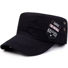 XEONGKVI повседневные вклеенные 1985 Модные Военные шапки Весенняя хлопковая ткань плоская шляпа для женщин и мужчин бренд Snapback