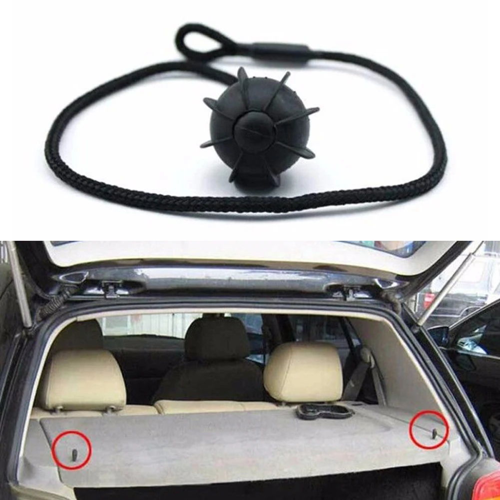 Пластиковый автомобильный багажник, задний шнурок, автомобильный Стайлинг, крышка багажника, задний шнурок, внутренний Фиксатор с шариком для гольфа 6 GTI R20#30