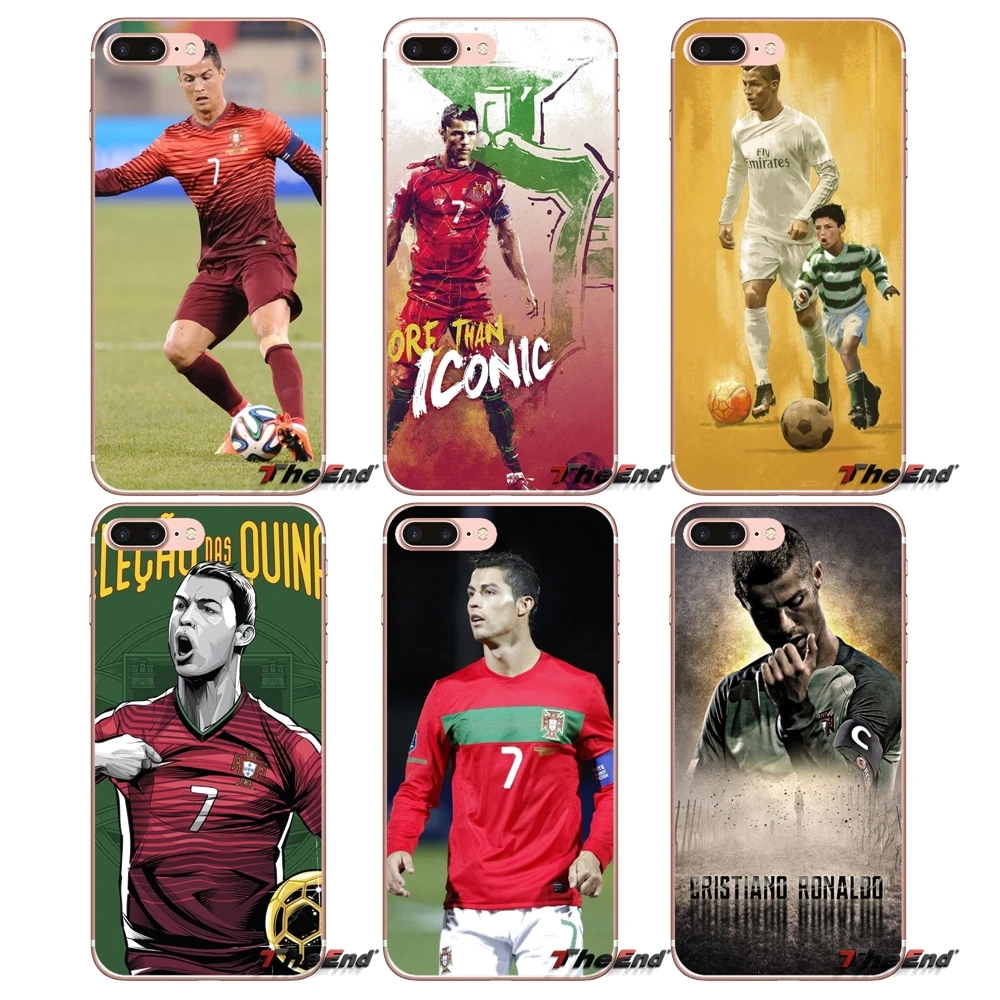 

Soft Case Cover For Samsung Galaxy S2 S3 S4 S5 MINI S6 S7 edge S8 S9 Plus Note 2 3 4 5 8 Coque Fundas Cristiano Ronaldo Portugal
