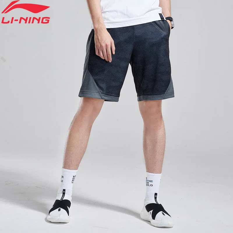 

Li-Ning Men Wade Series Competition Shorts Breathable Polyester LiNing Comfort Sports Shorts AAPN257 MKD1572