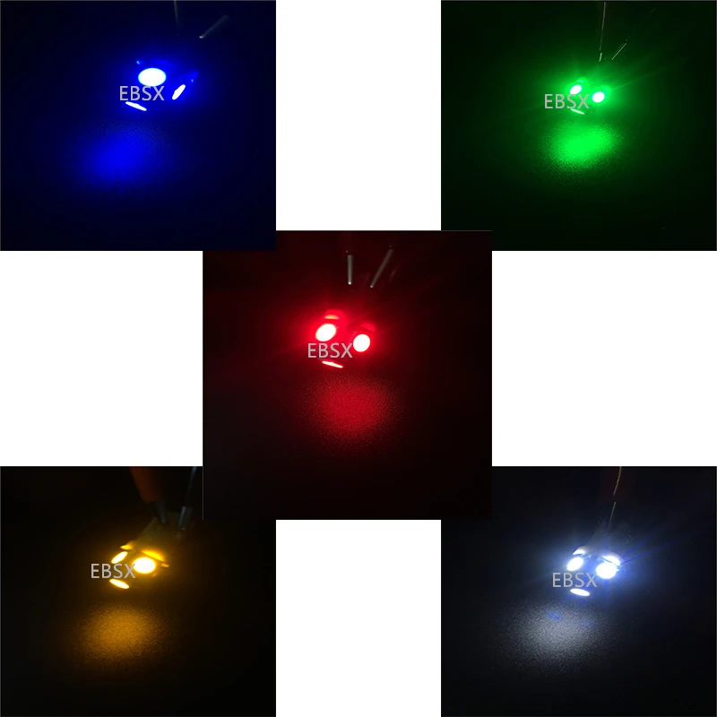 EBSX 10 шт 24V BA9S W6W 5050 5 SMD светодиодный лампы авто Клин Маркер СВЕТОДИОДНЫЙ автомобиль