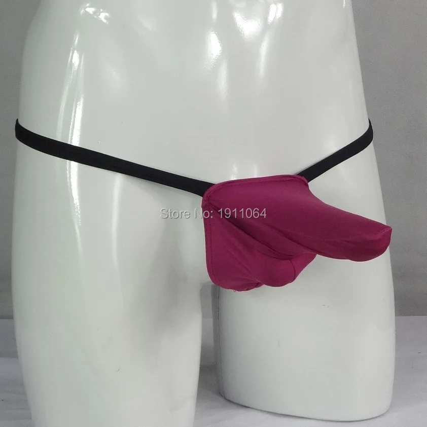 Willy Pouch носки для пениса мягкие гладкие с рукавами стрингами слониками G535B|thong