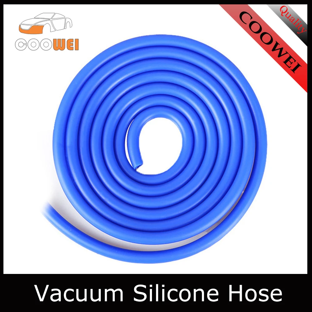 

100% Silicone material,Universal 2M Super Vacuum Silicone Hose- ID: 3mm 4mm 6mm 8mm 10mm Blue