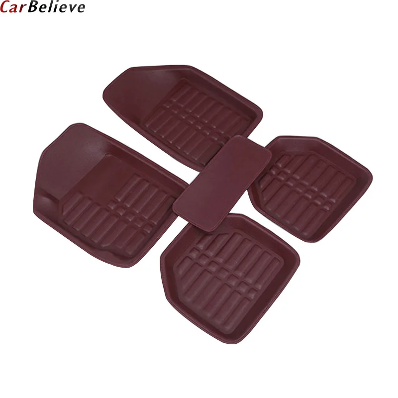 

Car Believe car floor mat For mitsubishi outlander 3 2008 xl pajero 4 sport grandis lancer 10 waterproof accessories carpet