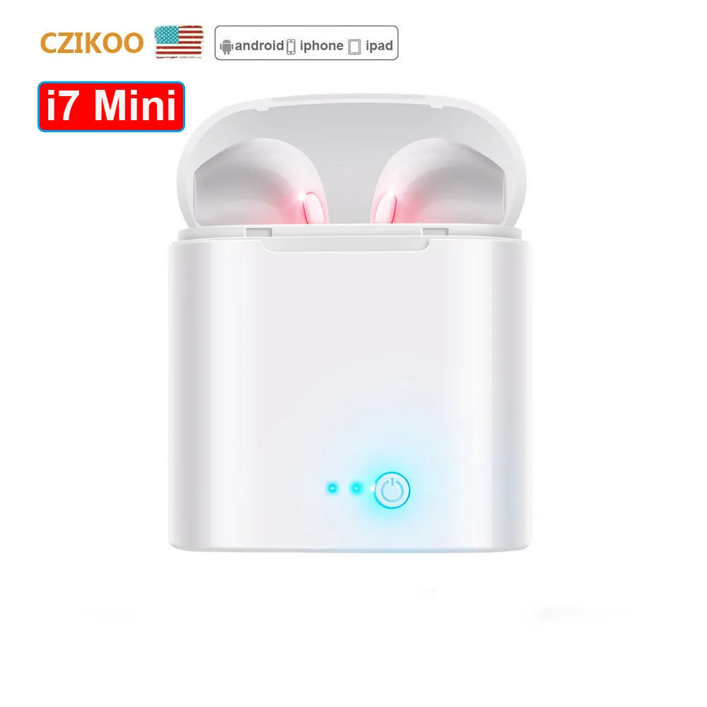 

i7s i7mini Tws Bluetooth Earbuds Wireless Headphones Headset pk i10 i11 i12 i14 tws Stereo In-ear Earphones With Charging Box