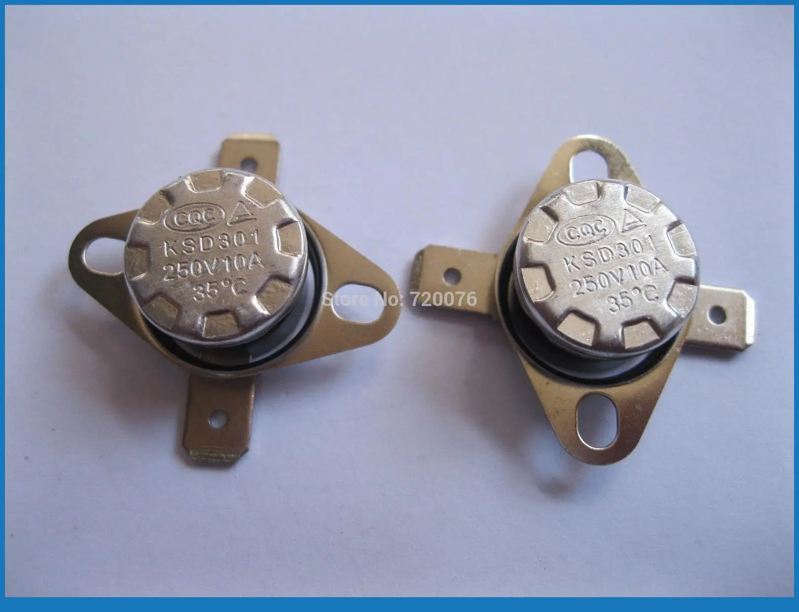 10 pcs Temperature Switch Thermostat 35 Degree N.O. Normal Open KSD301in Switches from Lights