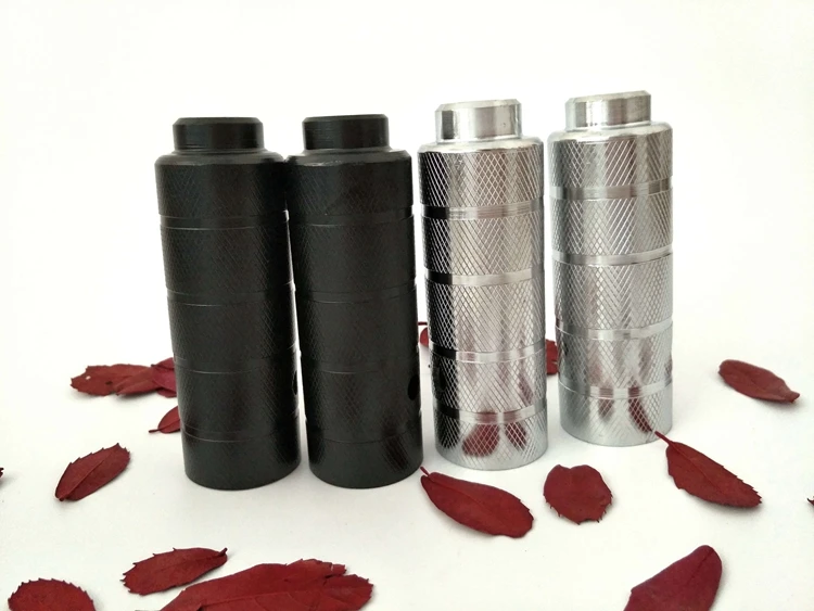 

1Pair Cycling BMX Socle Bike Bicycle Cylinder Ferrous Steel 3/8" Pedal Axle Foot Pegs Rocket Bicycle Socle 38*110mm