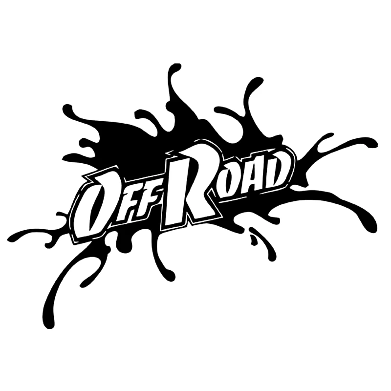 CK2348#20*14 3см наклейки на авто КЛЯКСА OFFROAD водонепроницаемые машину наклейка для