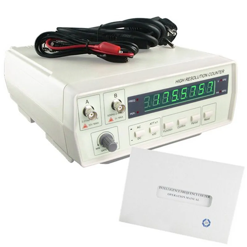 VC3165 цифровой частоты countertester 0,01 Гц-2,4 ГГц со старинной измерительный 0.5ns-10 s 110-220 в контролируемых Температура