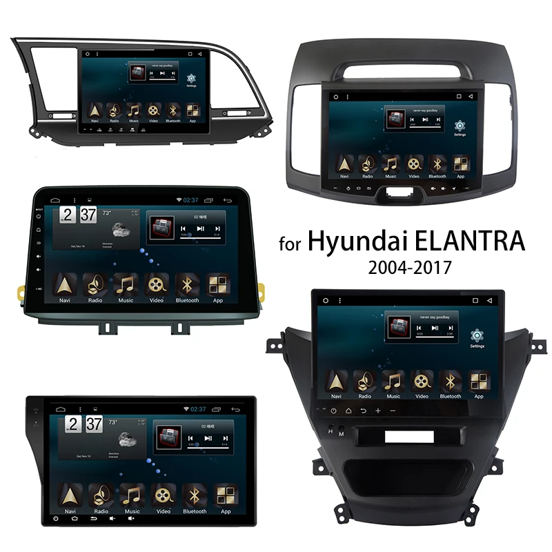 

Topnavi Car Players for Hyundai Elantra Avante MD 2004-2011 2012 2016 2017 Auto Head Unit Radio Android 7.1 with Octa 8 Core