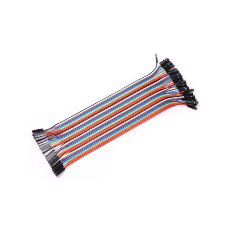 40 шт. 20 см 2 54 мм 1 P Pin Женский Цвет макет Cable Перейти перемычку|pin female|pin 2.54mmjumper wire |