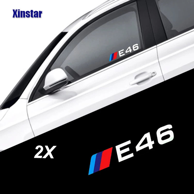 Наклейки на автомобильные окна для bmw E30 E34 E36 E39 E46 E60 E61E87 E90 E83 F10 F20 F21 F30 F35 2