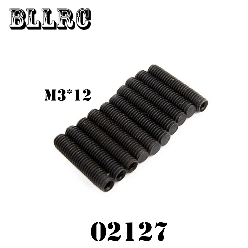 

10PCS RC car HSP 02127 Allen Screw 3*14mm 10P For 1/10 RC Model Car Monster Bigfoot Truck 94188 94108 94111