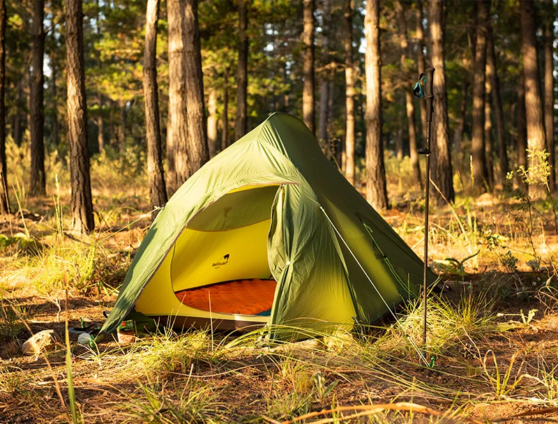 Naturehike Одноместный/двойной воздушный коврик для кемпинга, палатка, коврик для сна, ультра-светильник, надувной коврик для пеших прогулок, влагостойкая Подушка с воздушным мешком