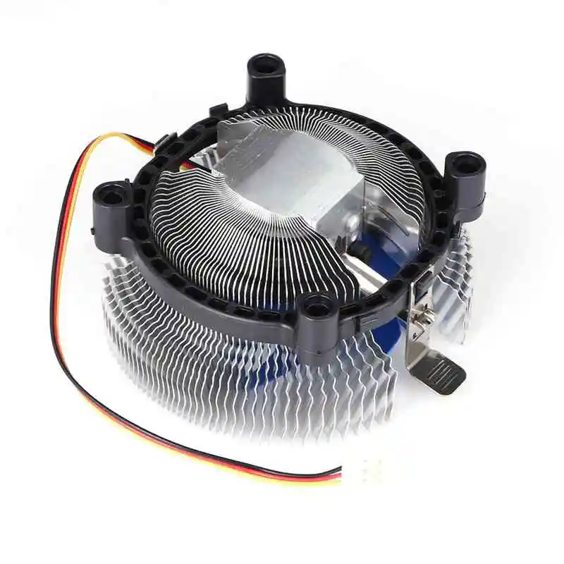 12 В DC cpu Cooler высокого качества PC cpu Cooler охлаждающий вентилятор Радиатор для Intel LGA775 1155 AMD AM2 AM3 754 цена