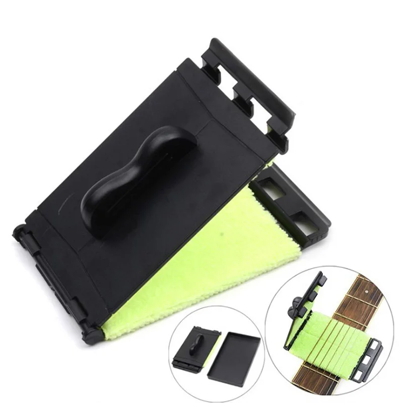 1 шт. электрические Струны для бас-гитары скруббер гриф чистящий инструмент уход