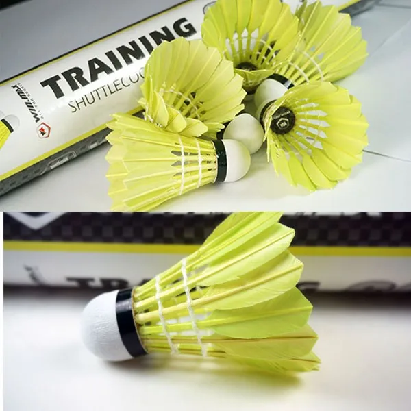 Advanced Goose Feather  Shuttlecock 12 PCS tube   (3)