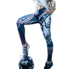 Women’s 3D white wolf 77 Pants 2017 Fall Femme Workout Leggings Fitness Jegging Ladies Slim Leggins Mujer