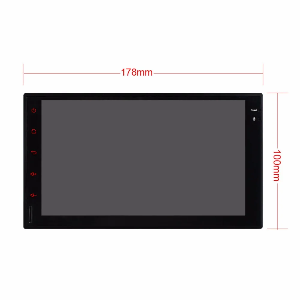 Clearance Quad Core Android 6.0 2G RAM 1024*600 Car Radio Stereo Player Wifi 4G LTE SIM Network 2din Universal Double 2 din Not DVD reader 4